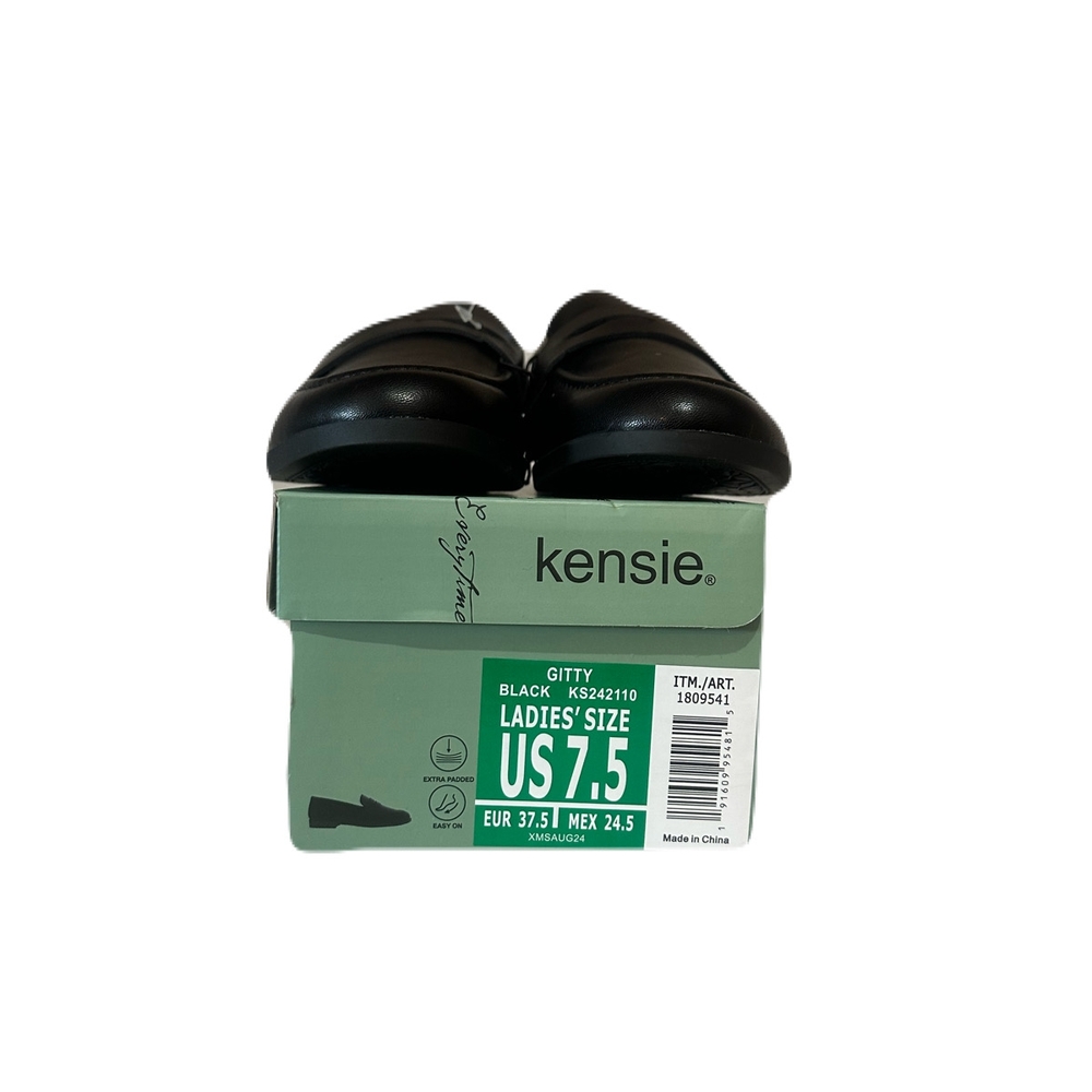 Kensie Ladies Penny  Black Loafer - Picture 5 of 6